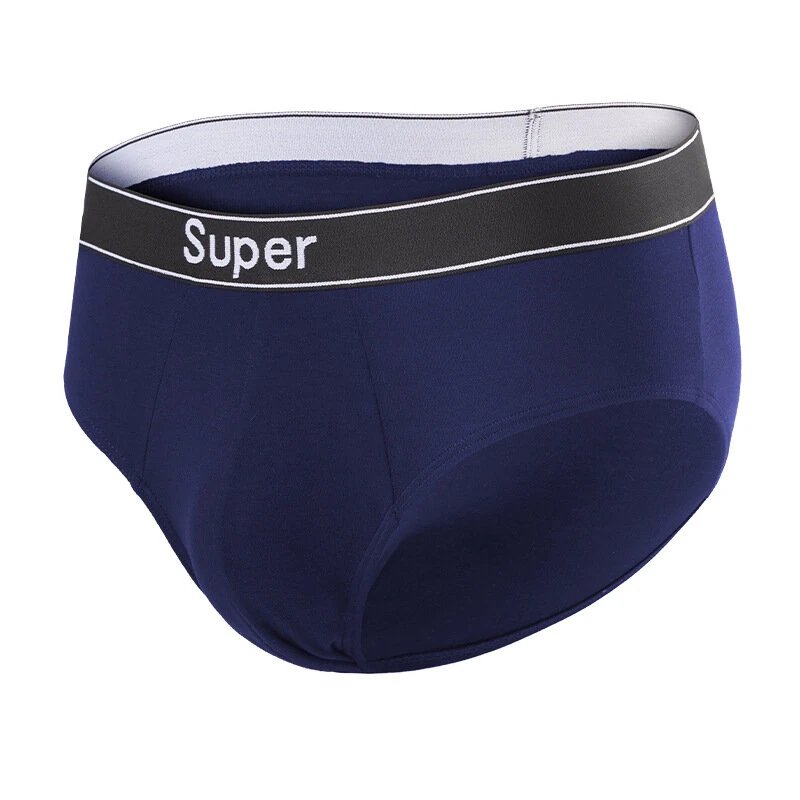 (image for) 5pcs Men's Triangle Briefs Fashion Letter Elastic Belt Comfortable Soft Breathable Daily Sleep Men's Underwear